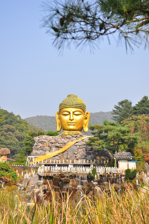Waujeongsa Temple, South Koreaの写真素材