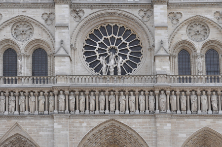 Notre-Dame de Parisの写真素材