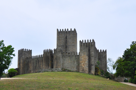 Guimaraes Castle, Portugalのeditorial素材