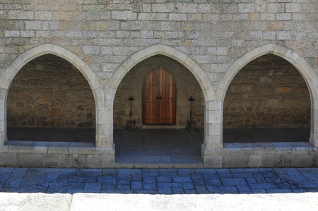 Palace of the Dukes of Braganza in Guimaraes, Portugalのeditorial素材