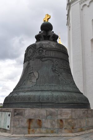 Tsar Bell in the Moscow Kremlin, Russiaの写真素材