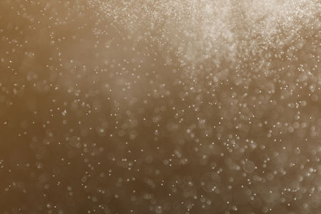 abstract Orange light bokeh backgroundの写真素材