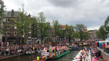 Amsterdam Gay Pride Netherlands .のeditorial素材
