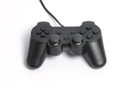 a joypad on white background
