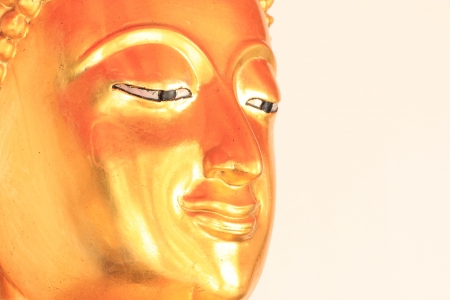 Buddha Golden Statue. Buddha Statue in Thailandの写真素材