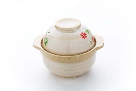 Bowl on white backgroundの写真素材