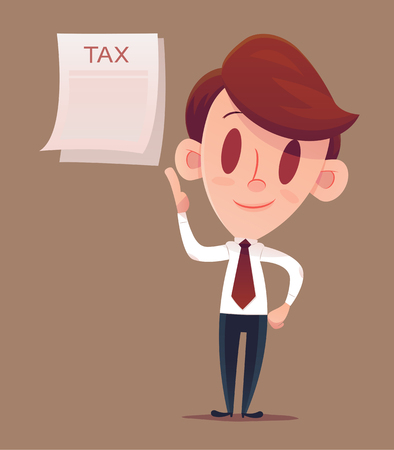 Filing Your Taxesのイラスト素材