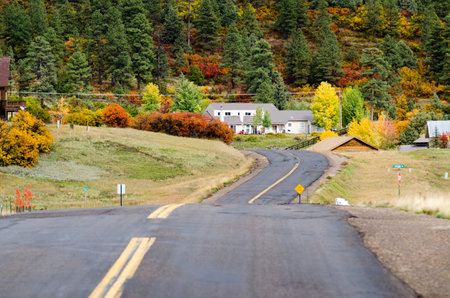 road to our house