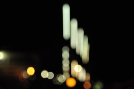 Beautiful blur and bokeh images. christmas light night,abstract circular bokeh background.bokeh...