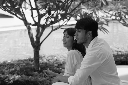 Romantic Couple Wedding Photographyの写真素材