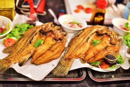 thai street food in the market