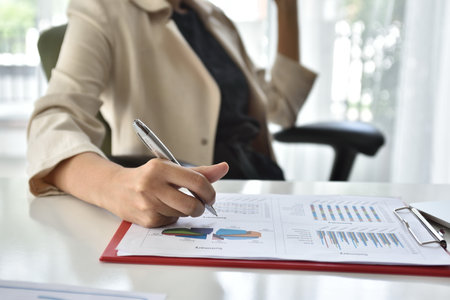 responsibility and cooperation of the working team Business cash, business conceptの写真素材