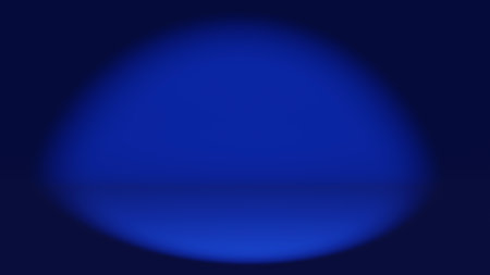 Abstract gradient light Blue empty room, studio in the 3d. Blue background for show product.の写真素材