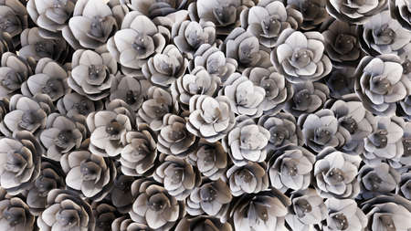 3D rendering of Background for displaying product, creams and cosmetics. For show product. Blank background showcase mockup.の写真素材