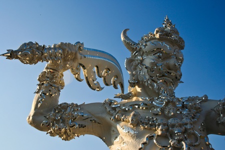 Thai Art, Thailand, Wat ruangkun, cheangraiの写真素材