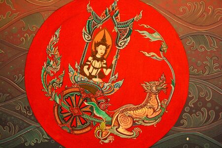Thai Art, Thai literature, Thailand, cheangraiの写真素材