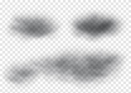 Virtual cloud isolated on blue sky vectors, Fluffy cubes like white cottonのイラスト素材