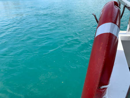 The clearly blue sea for good background