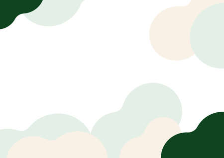 set of abstract curve banner, vivid background vectorのイラスト素材