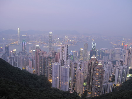 From The Peakの写真素材