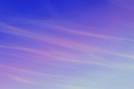 Colorful of clouds and sky with pastel style.の写真素材