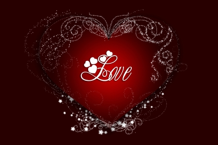 Loveの写真素材