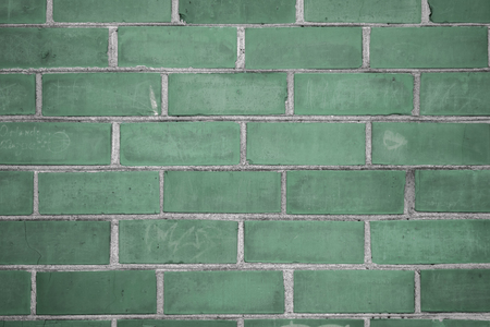 Old brick wall with scratches and grunges as textureの写真素材