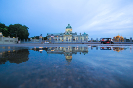 Bangkok white house after rainのeditorial素材