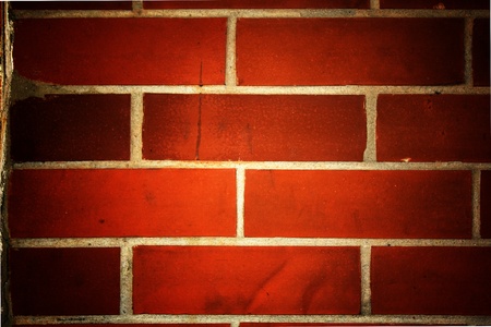 background of red brick texture