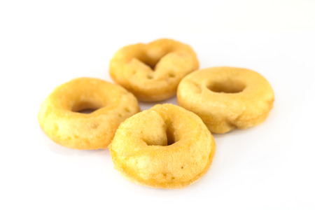 Donuts or doughnut isolated on white background