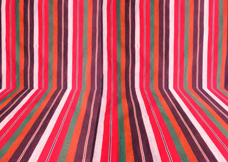 Colorful loincloth fabric backgroundの写真素材