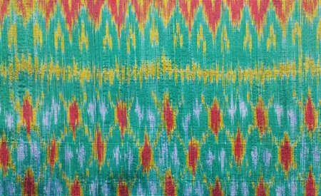thai silk fabric pattern background