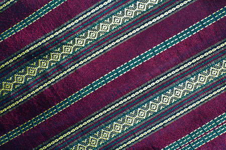 thai silk fabric pattern background