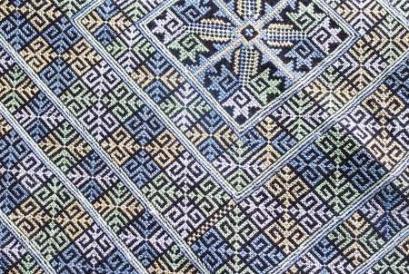embroidered fabric texture , background