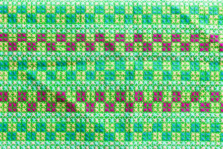 embroidered fabric texture , background