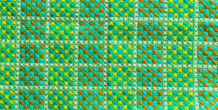 embroidered fabric texture , background