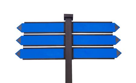 blank traffic sign for text messageの写真素材