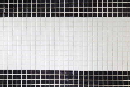 ceramic glass tiles mosaic composition pattern background.の写真素材