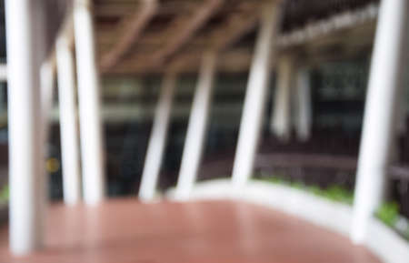 blurred image corridor as background