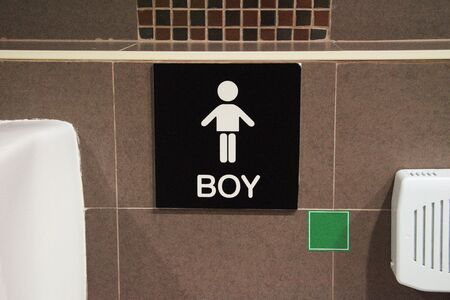 Toilet Sign for Maleの写真素材