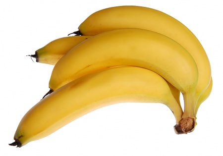 A Bunch of fresh, helathy yellow bananas  の写真素材