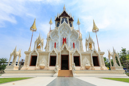 temple monastery is image of buddha in thailandの写真素材