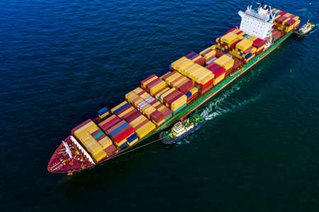 shipping cargo container transportation business services import and export international by the sea...