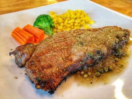 Beef steakの写真素材