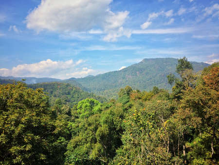 Countryside landscape at Chiangmai province Northern Thailand.の写真素材