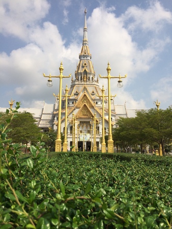 Wat Sothon Wararam Worawihan Buddhist Templeの写真素材