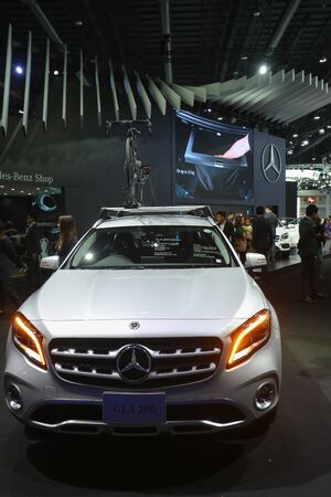 Nonthaburi, Thailand-March 31, 2018 : Thailand International Motor Expo 2018 Bangkok at The 39th Presenting Boot show benzのeditorial素材