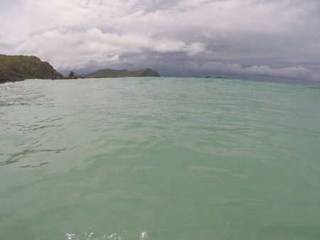 Ocean Wave, Blue Ocean Wave, View from in the Waterの写真素材