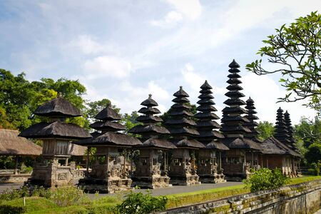 Temple of Menwi is most beautiful temple in Bali, Indonesiaの写真素材