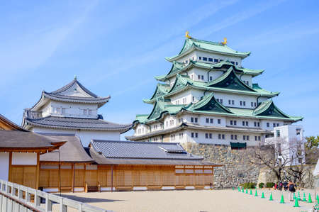 Nagoya Castle, a Japanese castle in Nagoya, Japanのeditorial素材